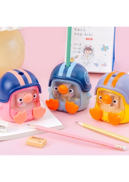 Pembe Cep Kalemtıraş Hb 2b Için Fit Yumuşak Kömürler Sert Kömürler Renkli Kalemler Makyaj Kalemleri Erkek Kız Için Hediye (Yurt Dışından)