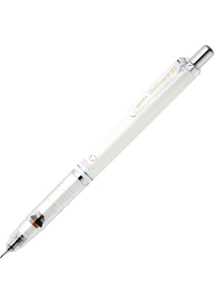 Beyaz 0.5mm 1 Adet Zebra Delguard 0.5mm Kurşun Mekanik Kurşun Kalem, Siyah Mavi Pembe Gövde (P-MA85-BK) Kırılmaz Anime Kalemler Sevimli Okul Malzemeleri (Yurt Dışından)