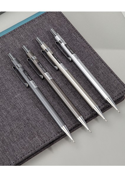 1 Adet Altın 0.7mm Deli Metal Mekanik Kurşun Kalem 0.5/0.7mm Öğrenci Aktivite Kalemi ile Kauçuk Kalem Çekirdek Boyama Yazma Kalem Çocuk Kırtasiye (Yurt Dışından) fırsatları