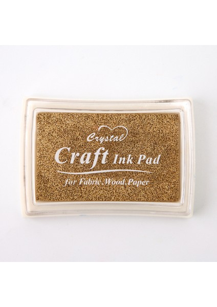 12 Altın 15 Renk Mürekkep Pedi Damga Planlayıcısı Scrapbooking Silikon Damga Inkpad Diy Scrapbooking Kırtasiye Dıy Zanaat Standart Mühür (Yurt Dışından)