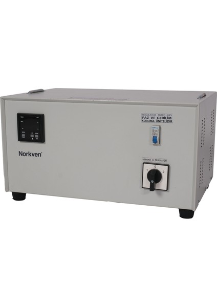 NMREGSRV1103AP 160/260V 3,5kva Regülatör 3,5kva Servo Mikro Işlemcili, %100 Yerli, 2 Yıl Garantili, Aşırı Akım, Gerilim Koruma Üniteli