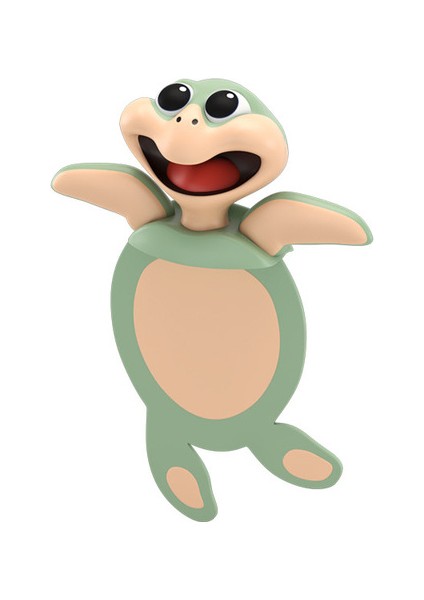 N 1 Adet 3D Okyanus Karikatür Hayvan Kitap Ayracı Hediye Gençler Için Erkek ve Kız Öğrenciler Pvc (Yurt Dışından)