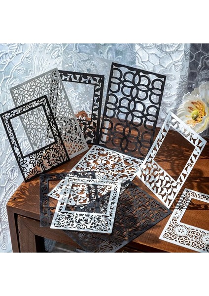 F Dimi 20 Sayfa Kabartmalı Postacı Hallow Malzeme Kağıt Estetik Pencere Çerçevesi Kağıtlar Deco Scrapbooking Kolaj Önemsiz Günlük Günlüğü (Yurt Dışından) indirimleri