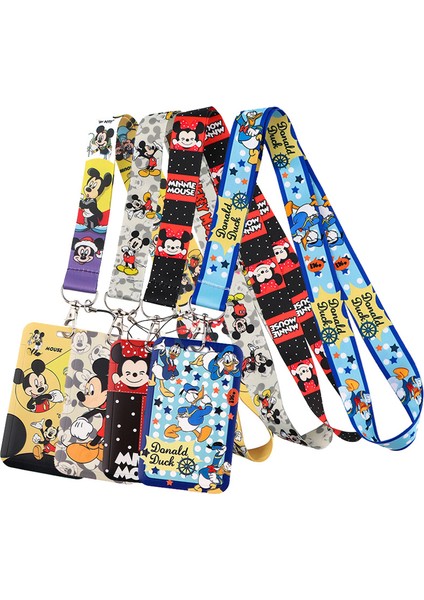 23 Mickey Mouse Klasik Tarzı Kordon Tuşları 90'lar Telefon Çalışma Rozeti Tutucu Boyun Askıları Telefon Asmak Halatlar Süslemeleri Hediyeler (Yurt Dışından)