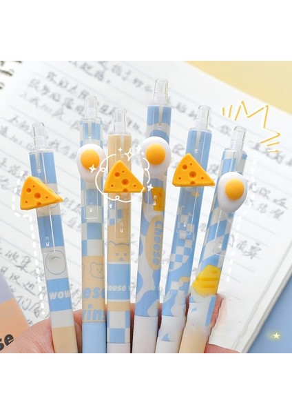 2 Kutu 0.5mm Ins Peynir Tasarım Mekanik Kurşun Kalemler Kawaii 0.5mm Basın Kalemler Kore Sabit Otomatik Kalemler Yazma Aracı Ofis Malzemeleri (Yurt Dışından) fiyatları