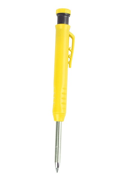 1 Adet Sarı Kalem Katı Kalem Kontrplak Ahşap Üzerinde Işaretlemek Için Mekanik Otomatik Marangozlar Markalama 2.8mm Siyah Kırmızı Sarı Derin Delik Işareti Açar (Yurt Dışından)