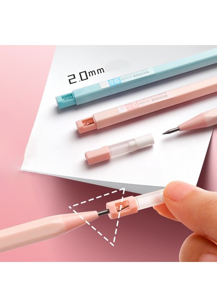 1 Adet Rastgele 2.0mm Mekanik Kurşun Kalemler Kalemtraşlar Sevimli Macaron Otomatik Kalemler Kawaii Kırtasiye Okul Ofis Çocuklar Için Hediye (Yurt Dışından) fırsatları