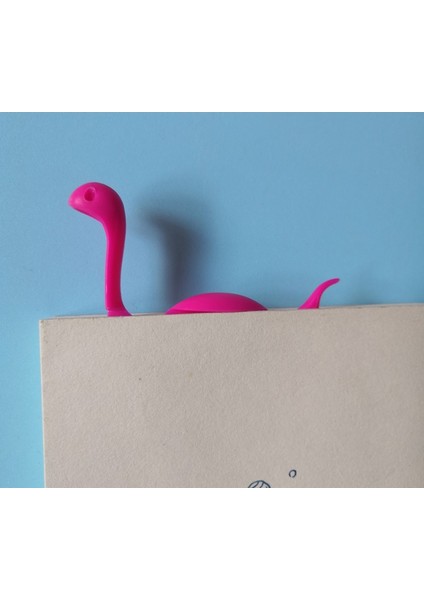 Pembe Nessie Masalı Kitap Ayracı Karikatür Kitap Ayracı Sayfa Tutucu Okuyucular Için Benzersiz Hediye Ofis Okul Malzemeleri A6750 (Yurt Dışından)