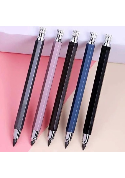 8b Yaratıcı 5.6mm Metal Mekanik Kurşun Kalem 4b 6b 8b Sanat Kroki Otomatik Kalem Okul Ofis Malzemeleri Öğrenciler Çizim Kırtasiye (Yurt Dışından)