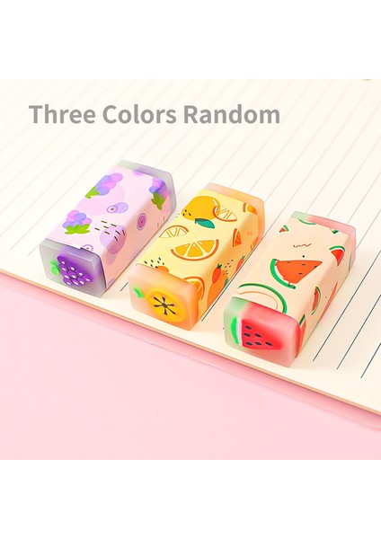 Rastgele Kawaii Meyve Karpuz Limon Silgi Kauçuk Düzeltme Malzemeleri Okul Kırtasiye Silgi Öğrenci Ödülleri Hediye Kırtasiye (Yurt Dışından)