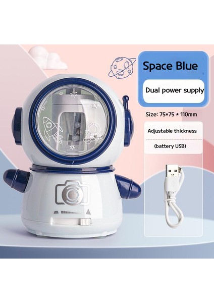 H Astronot Kalemtıraş Otomatik Kalemtıraş Erkek Anaokulu Karikatür El Krank Sevimli Ilköğretim Okulu Malzemeleri (Yurt Dışından) indirimleri