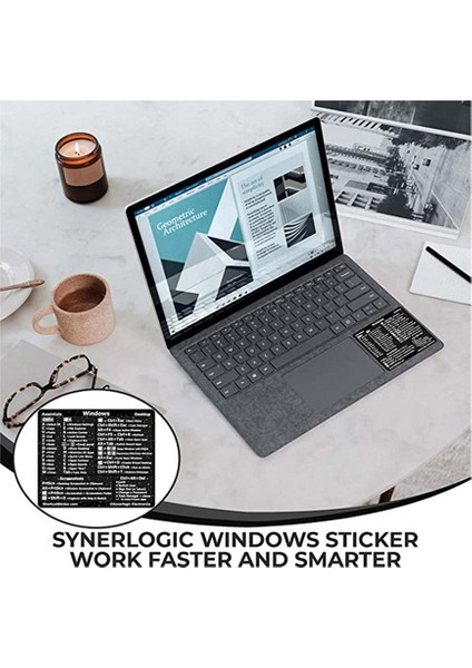 Mac Için 1 Adet Referans Klavye Kısayol Etiket Yapışkanlı Pc Dizüstü Masaüstü Windows Ofis Çıkartmaları (Yurt Dışından) modelleri