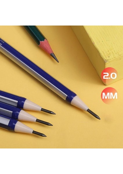 2 Adet Rastgele 2 Adet 2b Mekanik Kurşun Kalemler ile Kalemtraşlar 2.0mm Değiştirilebilir Otomatik Kalemler Basın Kalemler Çocuklar Okul Ofis Kırtasiye (Yurt Dışından) fırsatları