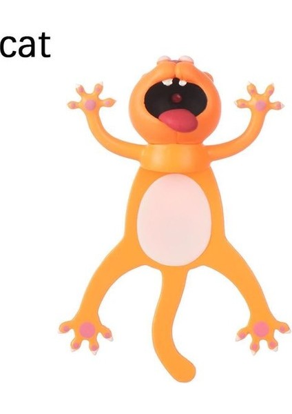 Kedi Pvc Okyanus Serisi 3D Stereo Işaretleyici Hayvan Kitap Ayracı Kitap Okuma Severler Işareti Kitap Ayracı Öğrenme Kırtasiye Çocuklar Için Hediye (Yurt Dışından)