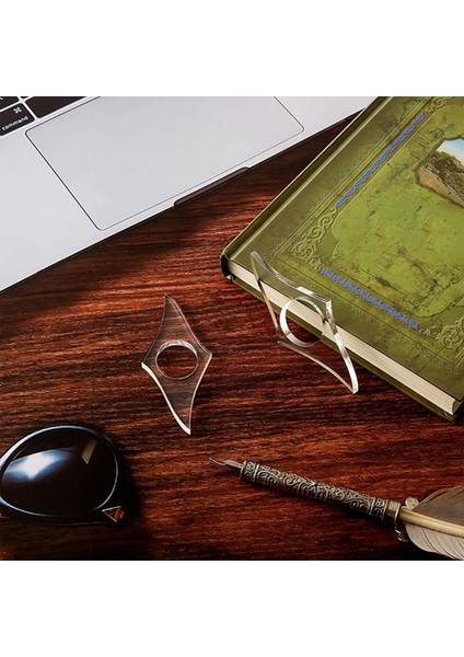 M Kitap Sayfası Tutucu Şeffaf Sayfa Serpme Başparmak Halkası Akrilik Kitap Okuma Aksesuarları Öğretmenler Öğrenciler Için Imi Şeffaf (Yurt Dışından) indirimleri