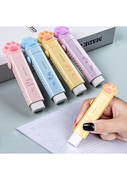 Kore Kırtasiye Silgi Papeleria Sevimli Gomas De Borrar Kedi Pençesi Kauçuk Borradores Kawaii Productos Cadeau Maitresse École Okul Malzemeleri Kore (Yurt Dışından) modelleri