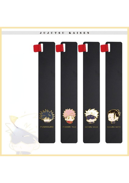 11 Jujutsu Kaisen Imi Gojo Satoru Itadori Yuji Anime Periferik Düz Cetvel Metal Imleri Kitaplar Için Çocuk Okul Malzemeleri (Yurt Dışından) fiyatları