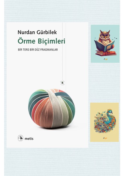 Örme Biçimleri - Nurdan Gürbilek - Not Defterli Set