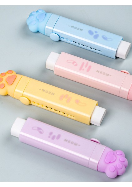 Stil 4 Kawaii Kedi Pençe Silgi Seti Okul Malzemeleri Gomme Itin Sevimli Silgi Çizim Borracha Öğrenci Kırtasiye Gomas De Borsuplies Kauçuk (Yurt Dışından) fırsatları