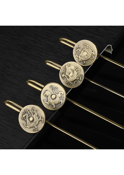 Çekim Figürleri Ins Çin Tarzı Pirinç Metal Kitap Ayracı 145*28MM Vintage Serisi Sayfalandırma Işaretleyici Öğrenci Hediye Kırtasiye Okul Ofis Malzemeleri (Yurt Dışından) modelleri