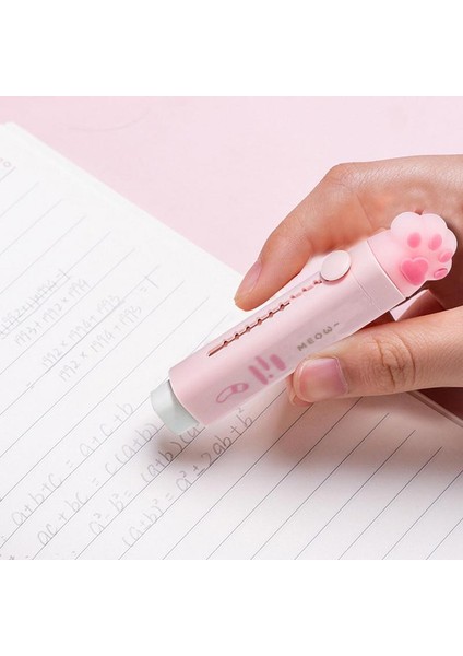 Mavi Kedi Pençe Şekilli Silgi Çocuklar Geri Çekilebilir Kurşun Kalem Silgisi Sevimli Kauçuk Kalem Kawaii Silgi Çocuklar Öğrenciler Için Sevimli Kauçuk Okul (Yurt Dışından) indirimleri