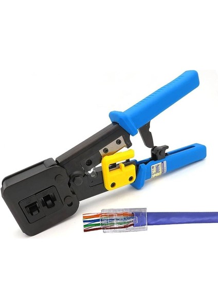Yeni Nesil Rj45 Cat6 Ağ Pensesi Rj45/rj11 Yeni Nesil Ikili Pense