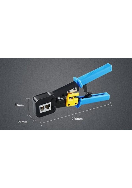 Yeni Nesil Rj45 Cat6 Ağ Pensesi Rj45/rj11 Yeni Nesil Ikili Pense