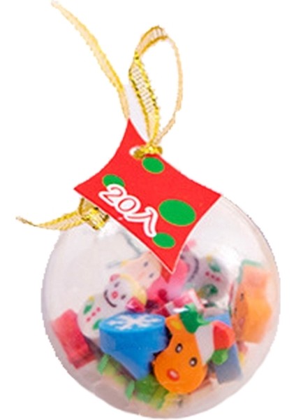 Kristal Silgi 36 Adet Mini Silgi Klasik Noel Silgi Çocuklar Cep Silgi Kolay Silme Noel Cadılar Bayramı Doğum Günü Partisi Malzemeleri (Yurt Dışından)