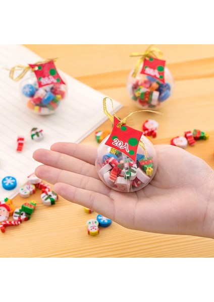 Kristal Silgi 36 Adet Mini Silgi Klasik Noel Silgi Çocuklar Cep Silgi Kolay Silme Noel Cadılar Bayramı Doğum Günü Partisi Malzemeleri (Yurt Dışından)