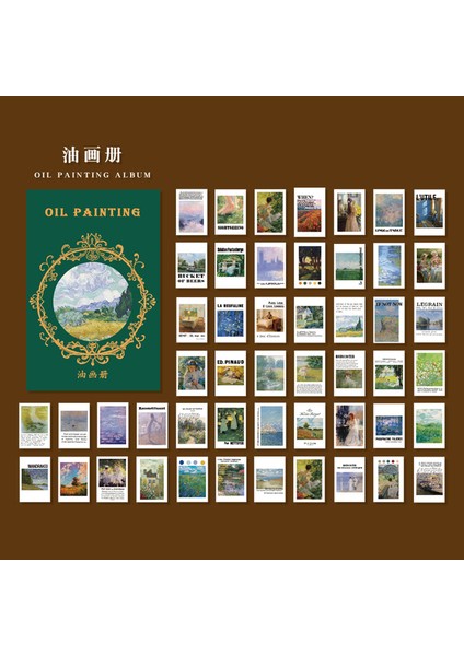 I Dimi 50 Yaprak Vintage Yaratıcı Yarı Saydam Malzeme Kitap Sülfürik Asit Kağıt Bitki Çiçekler Günlük Kayıt Scrapbooking Kırtasiye (Yurt Dışından)