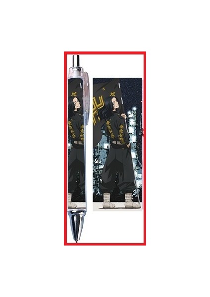 G 0.5mm Kalem Tokyo Revengers Sano Manjirou Tachibana Hinata Kawata Souta Tükenmez Kalemler Mavi Dolum Tükenmez Kalem Ofis Okul Yazma Kırtasiye (Yurt Dışından)