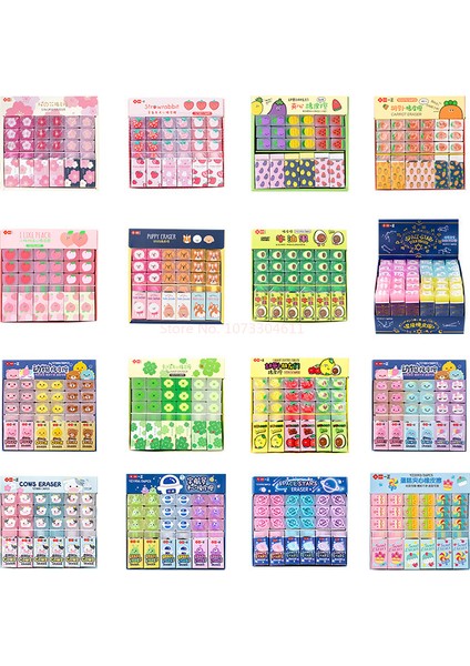 YZ1917 Karikatür Hayvan Meyve Sandviç Silgi Güzel Öğrenci Kırtasiye Ofis Malzemeleri Öğrenci Muayene Doğru Silme Hediyeleri (Yurt Dışından) fiyatları