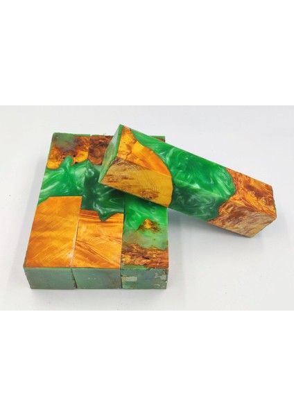 Yeşil 39X39X150MM Reçine Ahşap Kalem Boş (Yurt Dışından) fırsatları