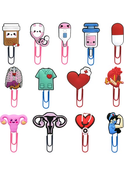 4129 MIX50 Adet 50 Adet Tıbbi Tarzı Pvc Imleri Stetoskop Kitap Aksesuarları Öğretmen Ofis Kırtasiye Okul Öğrencileri Malzemeleri Çocuklar Hediye (Yurt Dışından) indirimleri