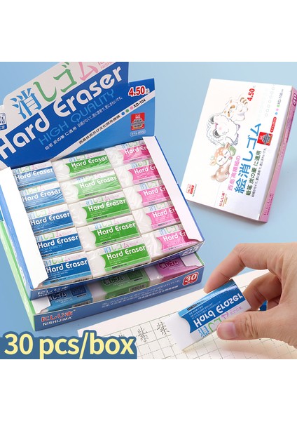 Huayan-2pc-Random 1/2/3 Adet 5 Stil Kawaii Yenilik Silgi Temiz Yumuşak Silgi Kauçuklar Çizim Yazma Okul Öğrenci Sanat Malzemeleri (Yurt Dışından)