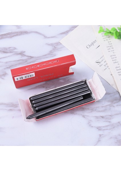 4b 6 Adet/kutu 5.6mm Kömür/grafit Kalem Kurşun Kroki Çizim Sanatçısı Mekanik Kurşun Kalem (Yurt Dışından)