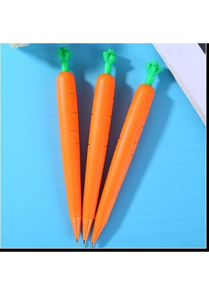 20 Adet Kalemler Karikatür Mekanik Kurşun Kalem 20 Adet Havuç Kalemler Öğrenciler Kırtasiye Yazma Araçları Siyah 0.5 Sevimli Ilköğretim Okulu Eskiz Kalemler Hediyeler (Yurt Dışından)