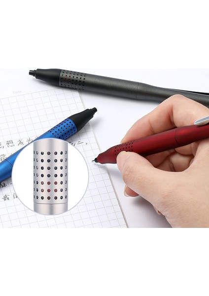 Metal Beyaz Unı Kuru Toga Mekanik Kurşun Kalem M5-1030 Sınırlı Metal Düşük Merkezi Yerçekimi Otomatik Dönen Çizim Kalemi 0.5mm Okul Malzemeleri (Yurt Dışından) modelleri