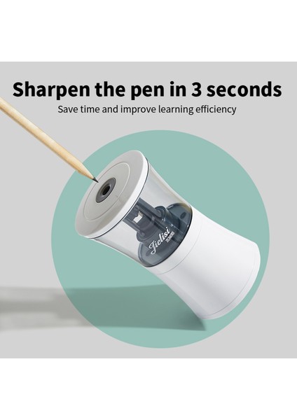 Siyah Taşınabilir Elektrikli Kalemtıraş Hızlı Sharpern USB Şarj Kalemtıraş Ev Ofis Okul Için 6.5-8mm Kalemler Için (Yurt Dışından) indirimleri