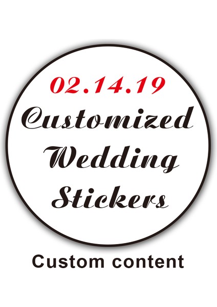 8 cm (Yuvarlak) 100 Adet 3-10 cm Özel Logo Düğün Etiket Kişiselleştirilmiş Tasarım Etiketinizi Şeker Hediye Kutusu Doğum Günü Partisi Conta Etiket Kendinden Yapışkanlı (Yurt Dışından) fiyatları