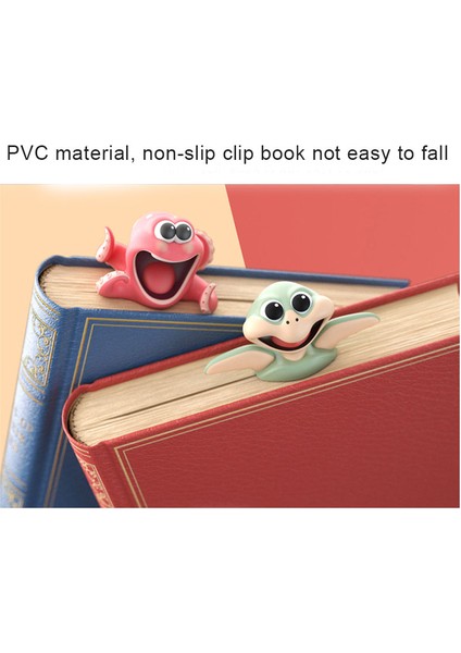 Stil 3 Çılgın Kitap Ayracı Stereo Kawaii Karikatür Kitap Ayracı 3D Hayvan Çılgın Kitap Ayracı (Yurt Dışından) fiyatları