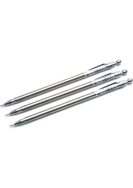 Çelik Renk Guoyi K99 Dıy Mini Metal Otomatik Kalem 0.7mm Öğrenme Ofis Okul Için Uygun Lüks Kırtasiye Hediye Otel Iş Kalemi (Yurt Dışından)