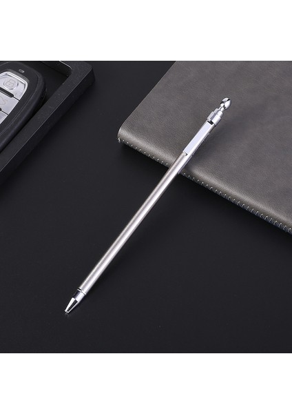 Çelik Renk Guoyi K99 Dıy Mini Metal Otomatik Kalem 0.7mm Öğrenme Ofis Okul Için Uygun Lüks Kırtasiye Hediye Otel Iş Kalemi (Yurt Dışından)