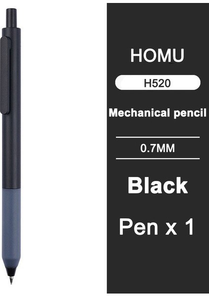 B 0.7mm 0.5mm/0.7mm Basit Otomatik Kalem Öğrencinin Basın Tipi Otomatik Kalem Kurşun Kurşun Hareketli Kalemi Değiştirebilir (Yurt Dışından)