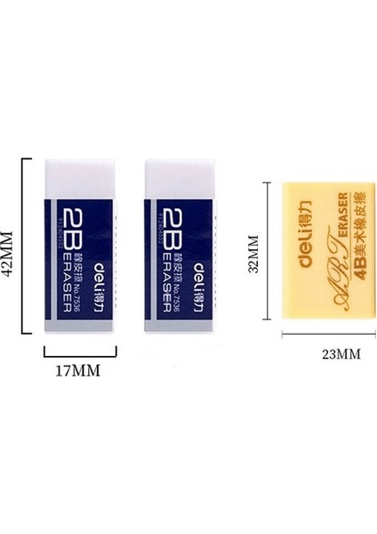 2b 4b Mix Silgi Haile 1/3 Adet Silgi Kırtasiye Yumuşak Kauçuk Ofis Okul Sınav Düzeltme Malzemeleri 2b 4b Çocuklar Için Silgi Temizle Silgi Kalem Seti (Yurt Dışından)