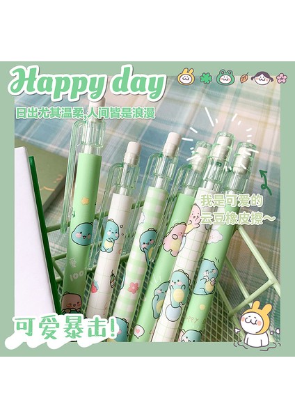 6 Adet 6 Adet Mekanik Kurşun Kalem Sevimli Şeftali Dinozor Kawaii Mekanik Kurşun Kalem Kalemler Okul Için Sevimli Kalemler Kalemler Kore Kırtasiye (Yurt Dışından) indirimleri