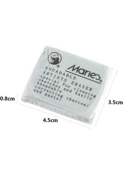 Silgi Maries Plastisite Kauçuk Yumuşak Silgi Vurgulayın Yoğurma Kauçuk Sanat Pianting Tasarım Kroki Çizim Hamuru Kırtasiye (Yurt Dışından)