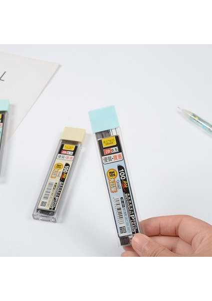 0.7mm Sarı 1 Kutu 2b Mekanik Kurşun Kalem Değiştirin Kurşun Kalem 0.5/0.7mm Grafit Kurşun Dolum Silinebilir Pürüzsüz Yazma Çizim Kırtasiye (Yurt Dışından) indirimleri