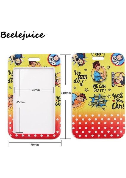 12 Ortalama Kızlar Feminist Kadın Kordon Boyun Askısı Sanat Moda Boyunluklar Otobüs Kımlık Adı Çalışma Kartı Tutucu Aksesuarları Süslemeleri Çocuklar Hediye (Yurt Dışından) fırsatları