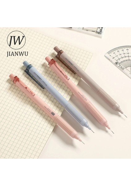 ZDB-QT877-08Z Jıanwu 0.3mm/0.5mm Grafik Dumanlı Serisi Renkli Mekanik Kurşun Kalem Pürüzsüz Yazma Otomatik Kalem Yaratıcı Dıy Öğrenci Malzemeleri (Yurt Dışından) fırsatları